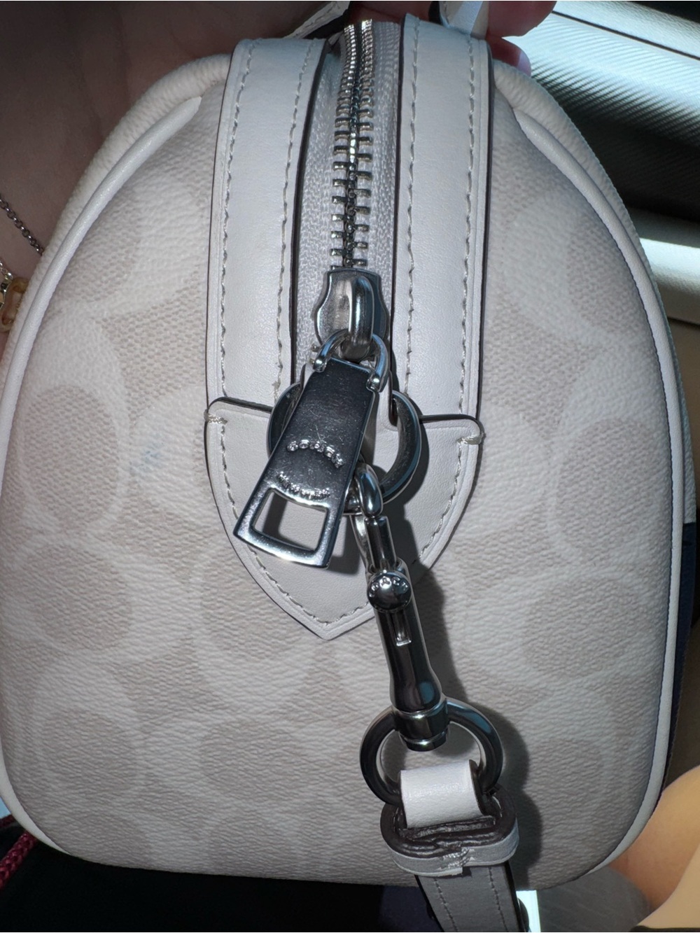 Coach Rowan Trompe L'oeil Print Signature Canvas Satchel 2023 (CH168) NWOT $428 - Picture 9 of 16